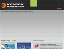 Tablet Screenshot of keyfex.com